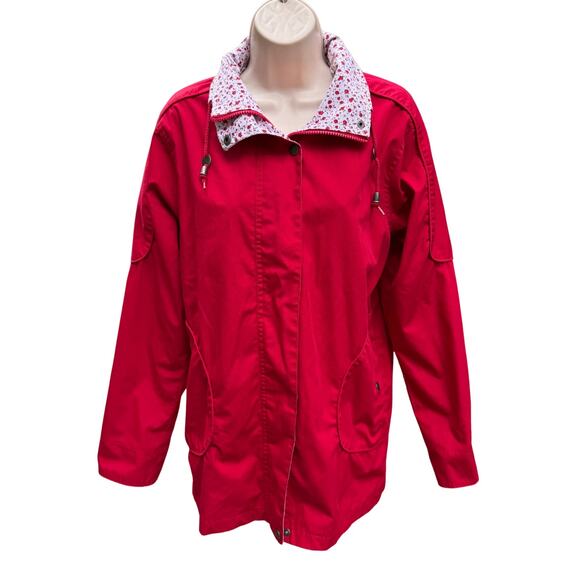 Blair | Small Red Spring Jacket Outdoors Casual Fall Light - Picture 1 of 12